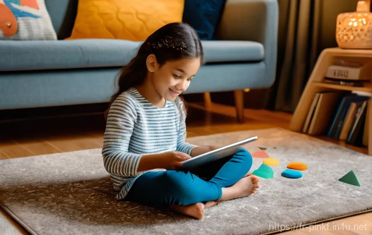 핑크퐁과 키즈 콘텐츠 - **Collaborative Creation on an Interactive Screen:** Three children, aged 6-8, a mix of genders and ... 핑크퐁과 키즈 콘텐츠 - **Collaborative Creation on an Interactive Screen:** Three children, aged 6-8, a mix of genders and ...